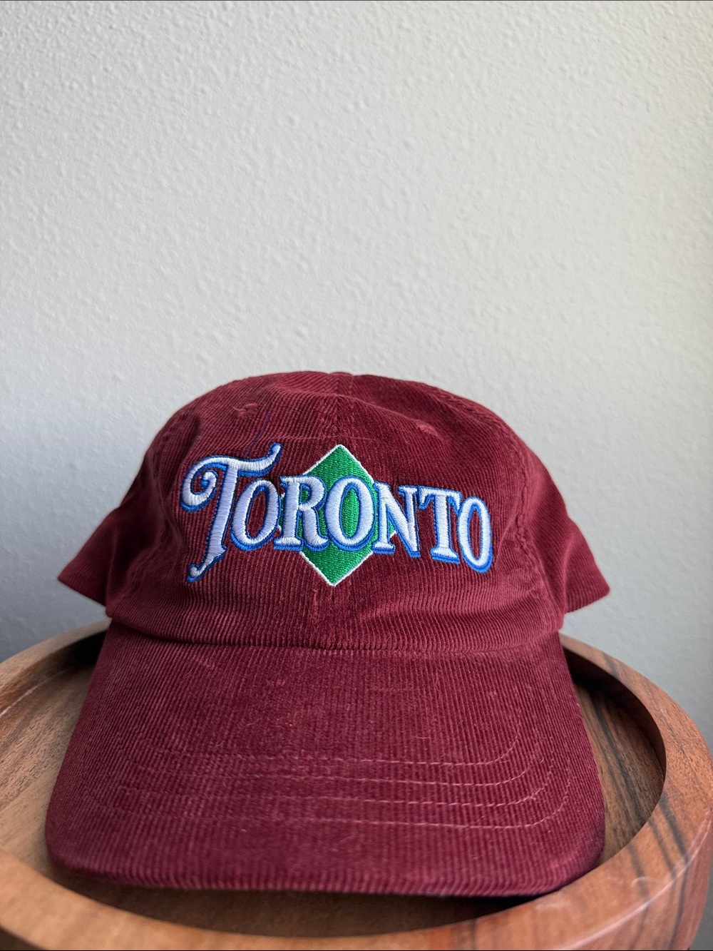 Toronto Embroidered Maroon Baseball Cap